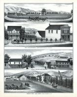 Race Track and Residence of Joseph Nevis, Pleasanton, Residence and Farm of John Green, Dublin